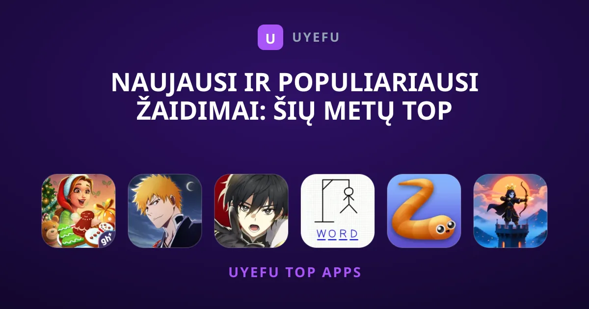 Naujausi ir Populiariausi Žaidimai: Šių Metų Top Rinkinys